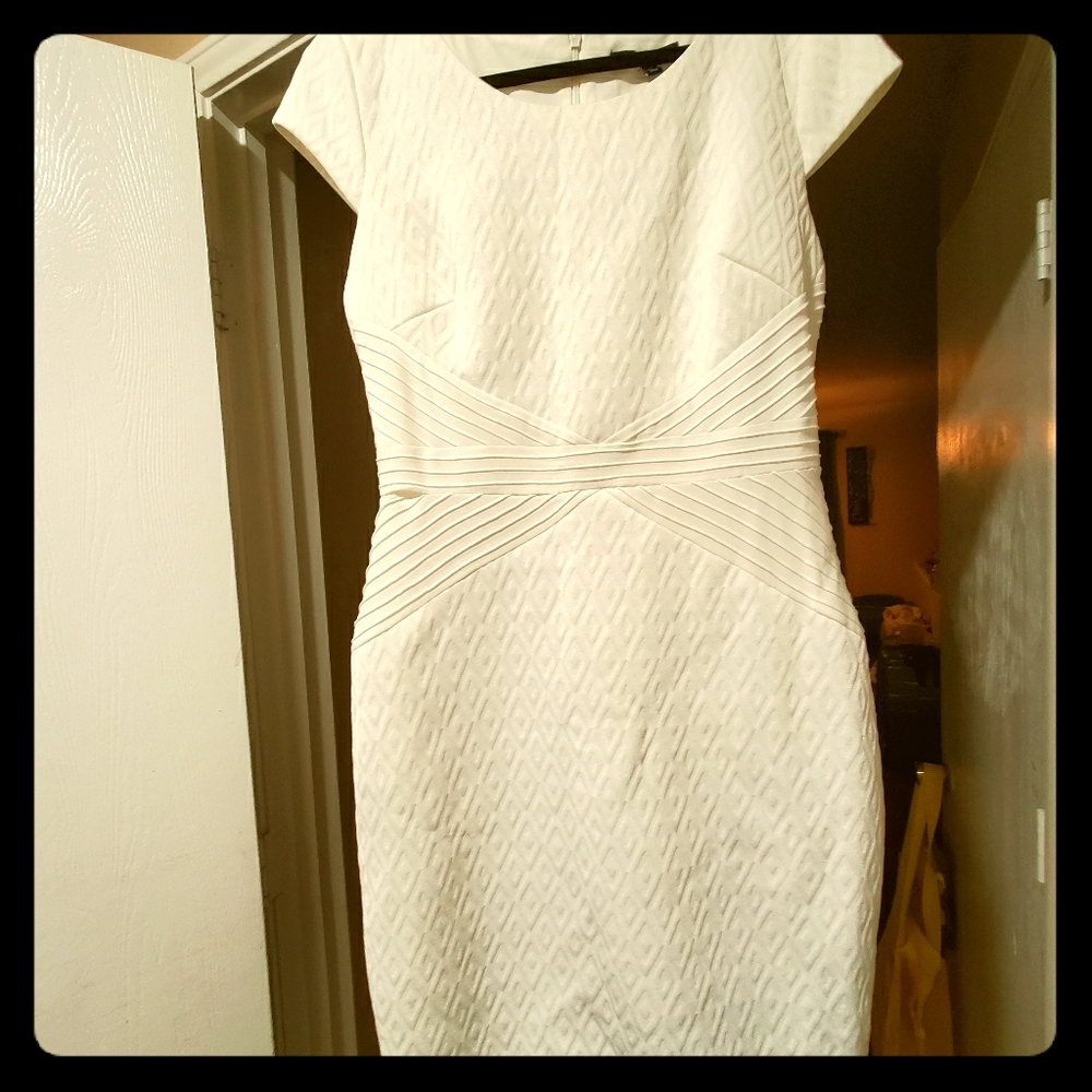 White Sheath Dress